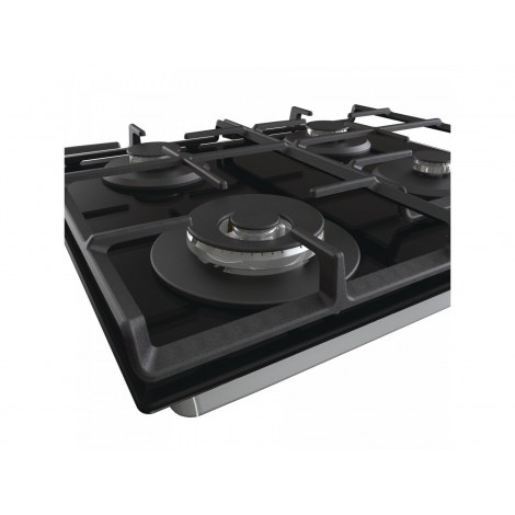 Gorenje | GTW641EB | Hob | Gas on glass | Number of burners/cooking zones 4 | Rotary knobs | Black - 4